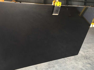 Premium Absolute Black granite slab with uniform deep black finish, supplied by Aravali India Marbles and Granites