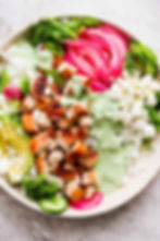 Green Goddess Chicken Bowl