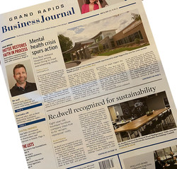 We made the front page!