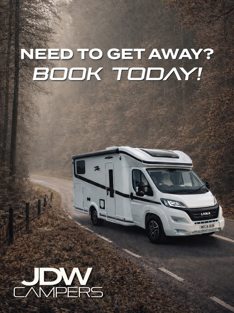 A JDW Campers Luxury Motorhome in the Forest of Dean