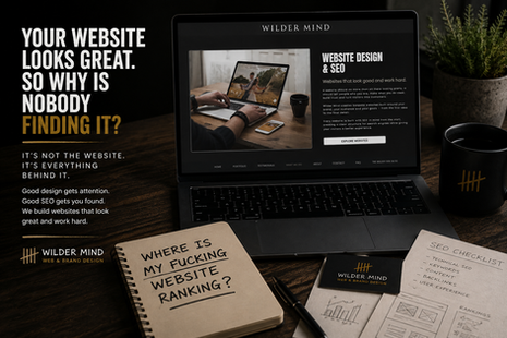 YOUR WEBSITE LOOKS GREAT. SO WHY IS NOBODY FINDING IT?