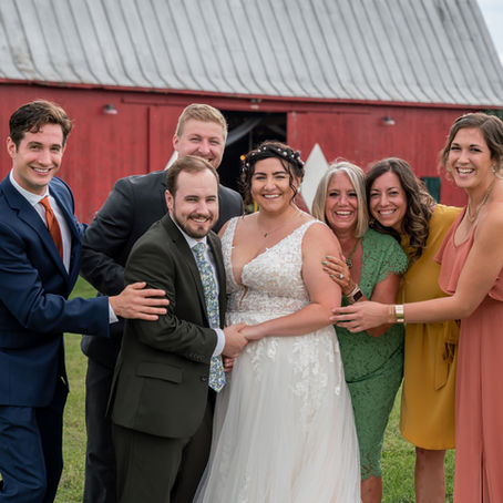 A Celebration of Love and Marriage at Alden Orchards in Lowell, Michigan // Jen & Kyle
