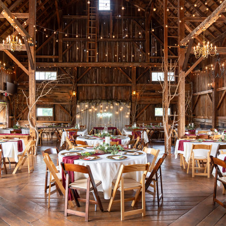 A Gorgeous Holiday Wedding Weekend at Briar Barns in Sparta, MI