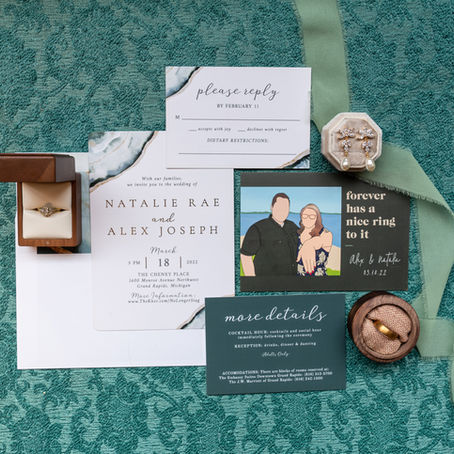 Industrial-Chic Wedding at The Cheney Place in Grand Rapids, MI // Natalie and Alex