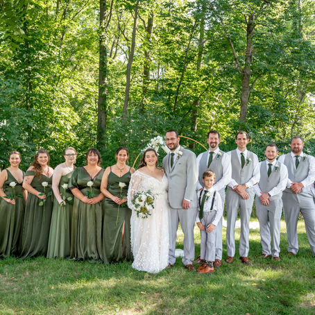 Beautiful Rustic Wedding at Old Indian Creek Farm in Olivet, Michigan // Courtney and Zack