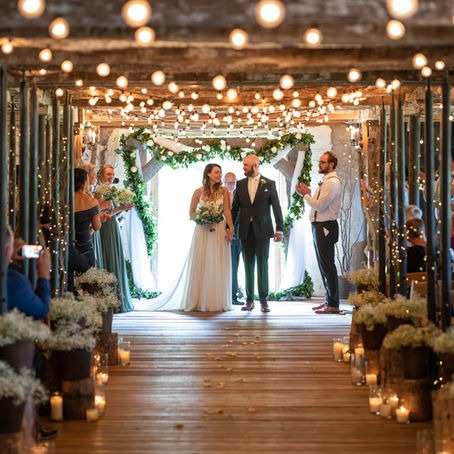 A Beautiful Fall Wedding at Briar Barns in Sparta, Michigan // Nicole & John