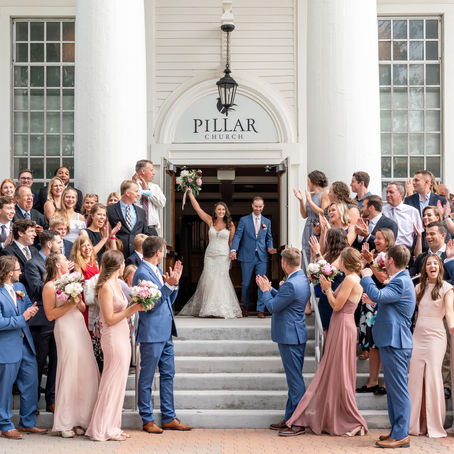 Mr. & Mrs. Powell // Elegant Wedding at Pillar Church - Baker Lofts