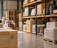 Art and furniture receiving and storage