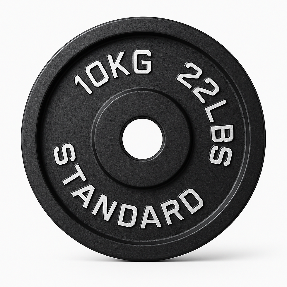 Thumbnail: PowerLift Cast Iron Olympic Plates (2.5kg–20kg) - Pair