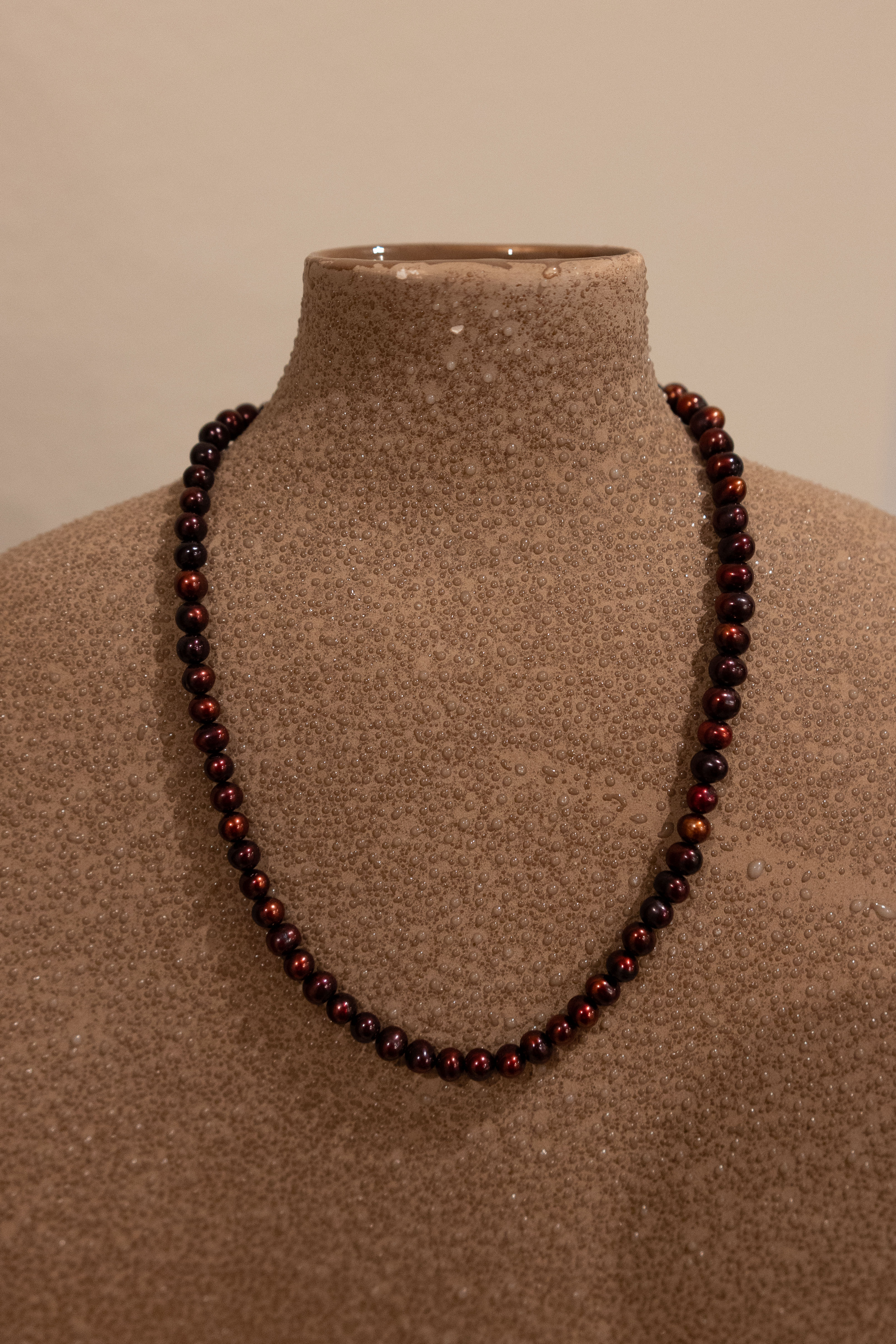 Red Pearl Necklace