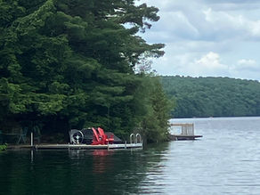 Une station hydrométrique intelligente au lac Bowker