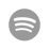 Grey Spotify Icon