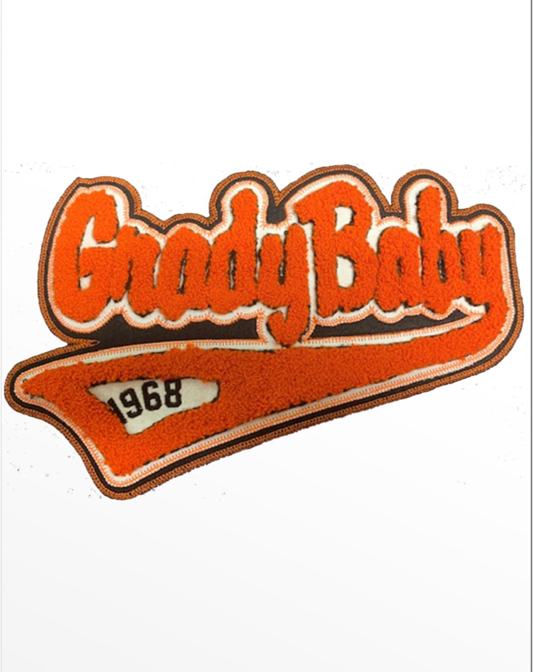 CUSTOM CHENILLE PATCHES  BY GRADY BABY APPAREL