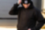 Thumbnail: BOBHEAD Casual Hoodie Pullover All Black Reaper large