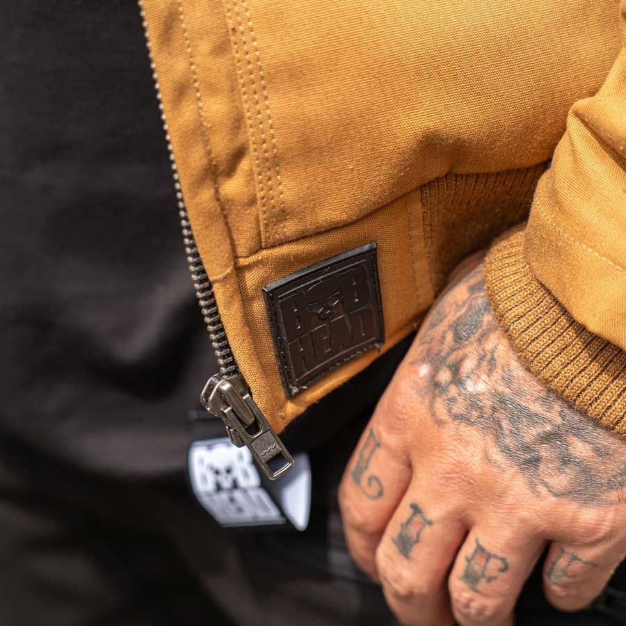 Thumbnail: BOBHEAD Camel Jacket hood cuffs to the upgraded zipper SIDE