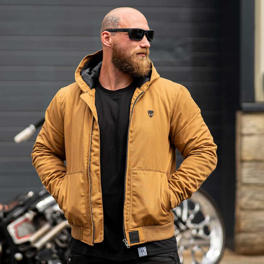 Thumbnail: BOBHEAD Camel Jacket hood cuffs to the upgraded zipper NEW