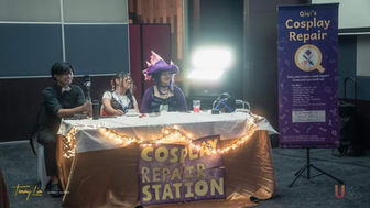 Qiqi's Cosplay Medics at their booth during Cosplay Ball 2024.