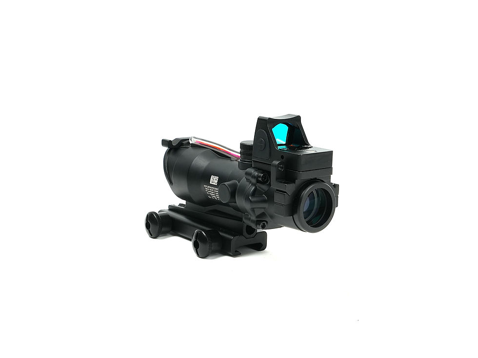 Thumbnail: ACOG 4X32 Fibre Optic Sight with RMR airsoft sight