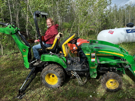 A Tractor, A Chapel Update & Me