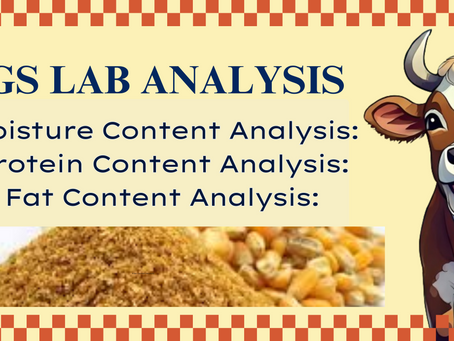 DDGS Lab analysis