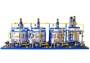 SKID BASE LUBE OIL BLENDING PLANT