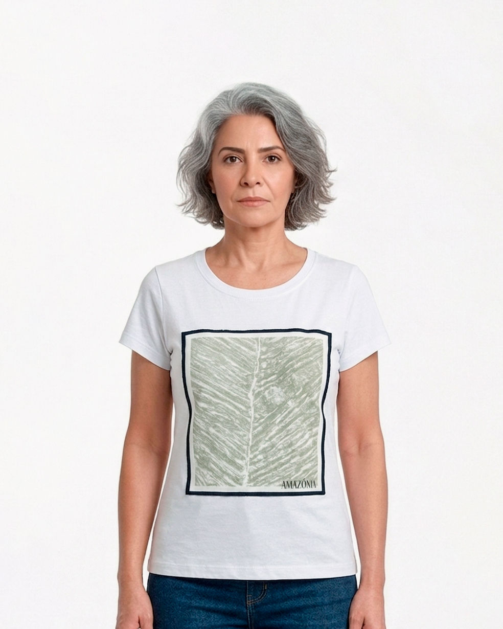 Blusa Seringueira da Amazônia - Branca - PB