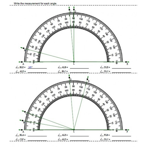 Reading Protractors 4 Shaati Education