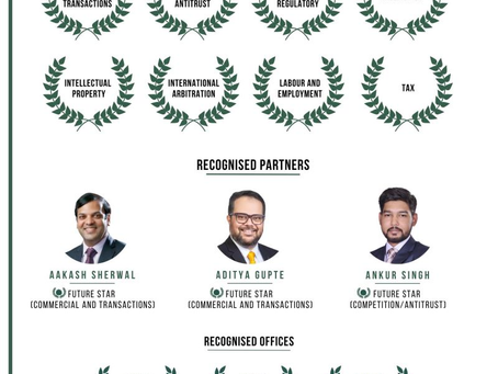 We are delighted to announce that we have been ranked by Benchmark Litigation Asia-Pacific 2026 across 8 practice areas