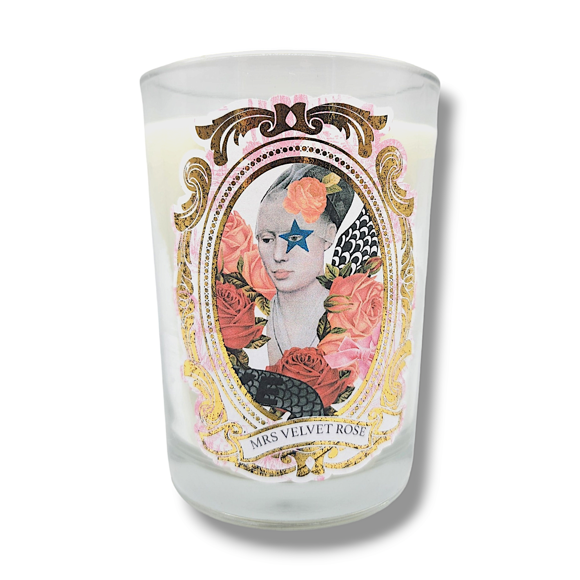 VELA CAFETERA MRS VELVET ROSE