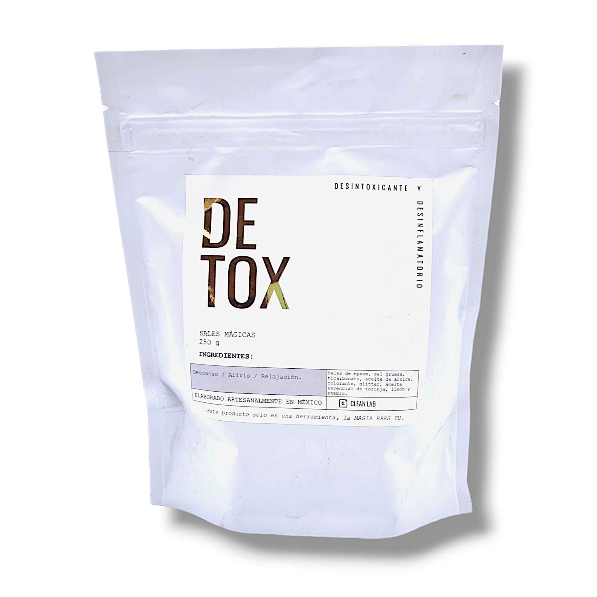 SALES PARA PIES DETOX (DESINTOXICANTE Y DESINFLAMATORIO)