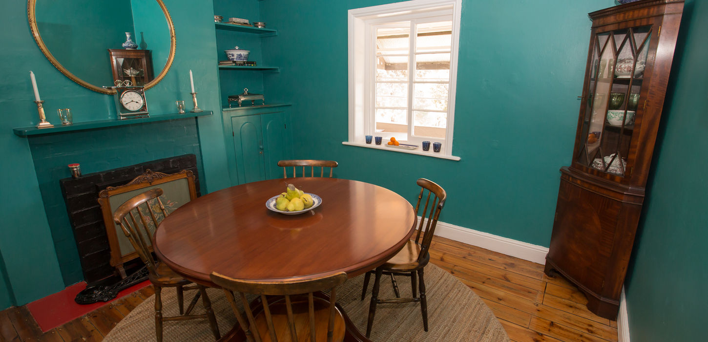 Burra House features an elegant dining room with seating for 6, perfect for a beautiful dinner party in.