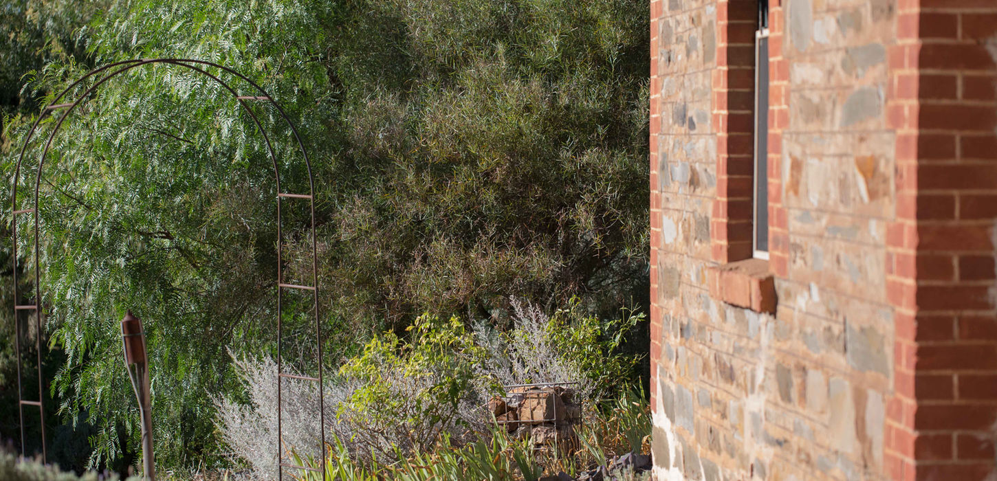 A side view of The Coach House