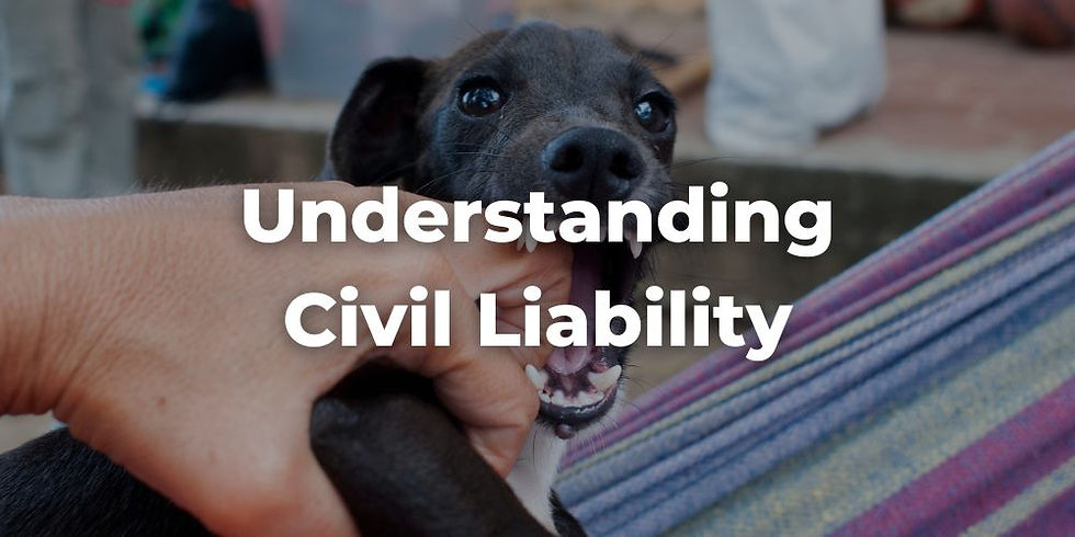 Understanding Civil Liability in a Tennessee Dog Bite Case