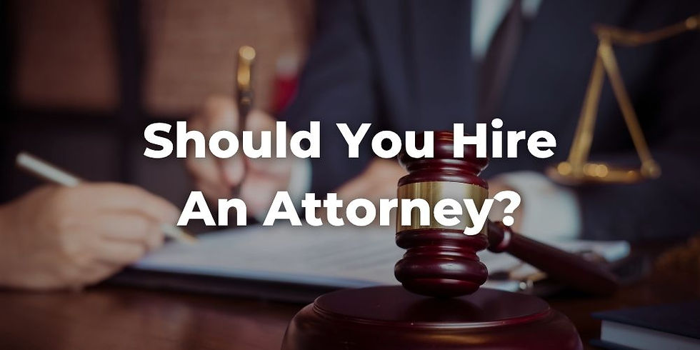 Should You Hire a Personal Injury Attorney?