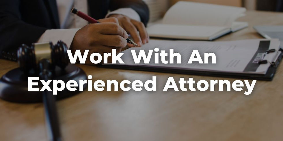 Work with an Experienced Workers' Compensation Attorney