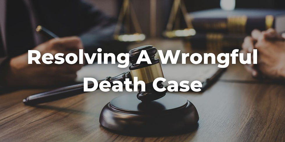 How Long Does It Take to Resolve a Wrongful Death Case?