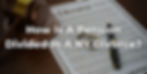 How Is a Pension Divided in a Divorce in NY?