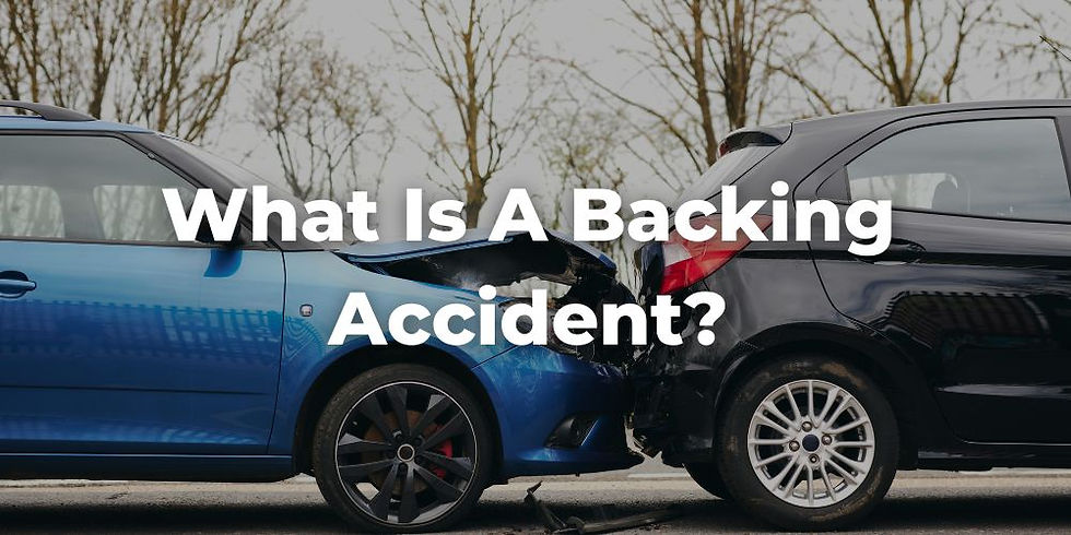 What Is a Backing Accident?