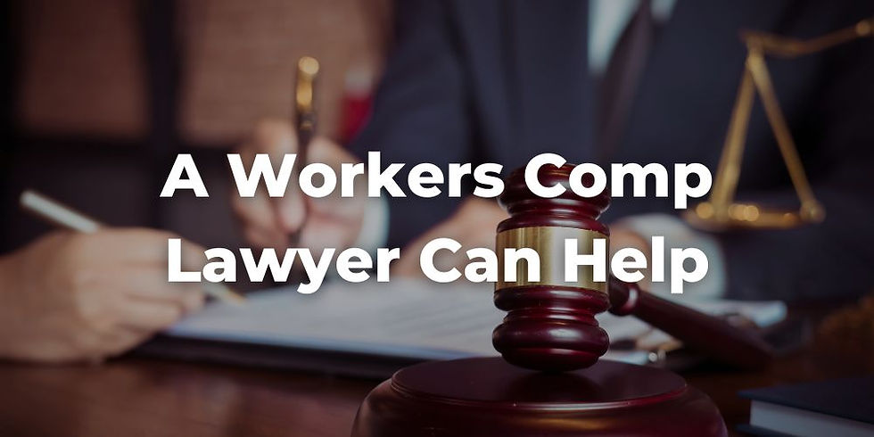 A Workers Comp Lawyer Can Help with Expenses Following a Worker's Comp Case