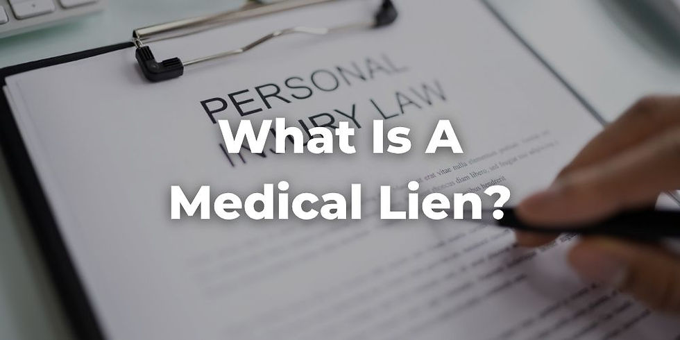 What Is a Medical Lien?