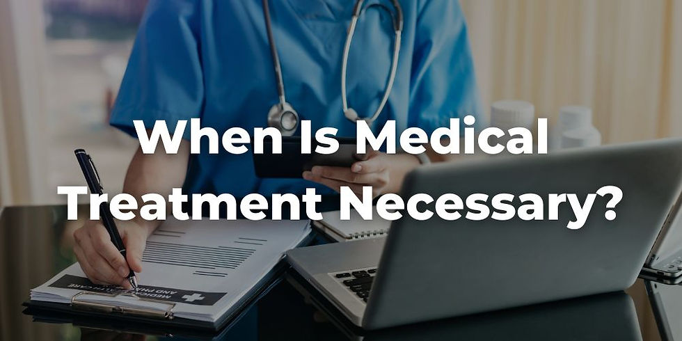 When Is Medical Treatment Necessary for Bicycle Injuries?
