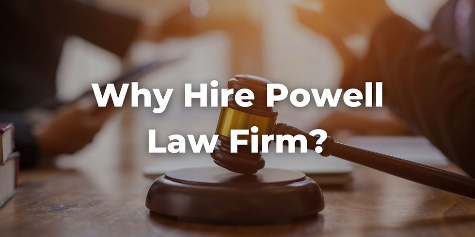 Why Hire Powell Law Firm for an Underride Accident Claim?