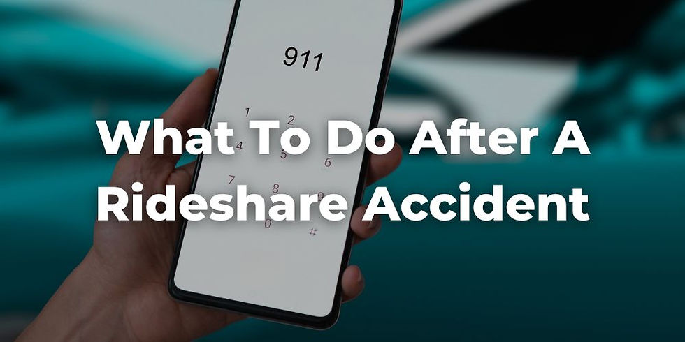 What to Do After a Rideshare Accident in Iowa