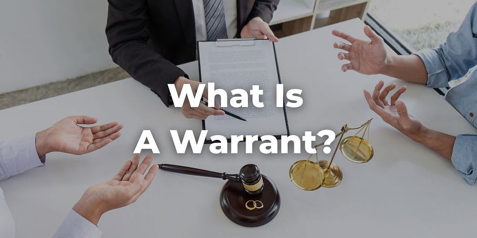 What Is a Warrant? Is There a Difference Between a California Misdemeanor Warrant and a Felony? 