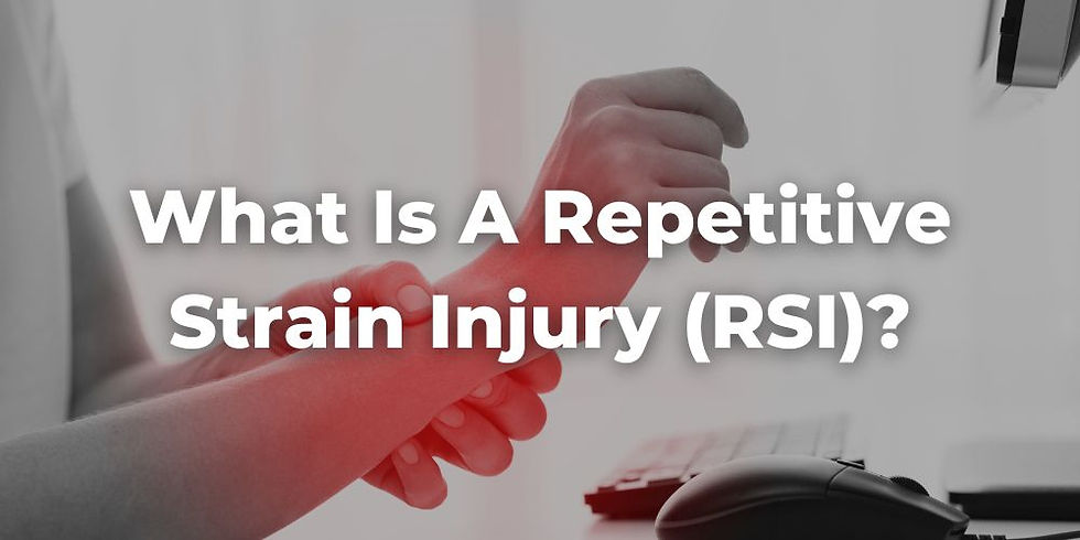 What Is a Repetitive Strain Injury (RSI)?