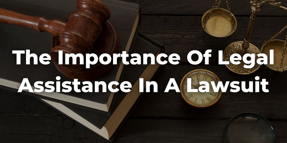 The Importance of Legal Assistance in a Personal Injury Lawsuit