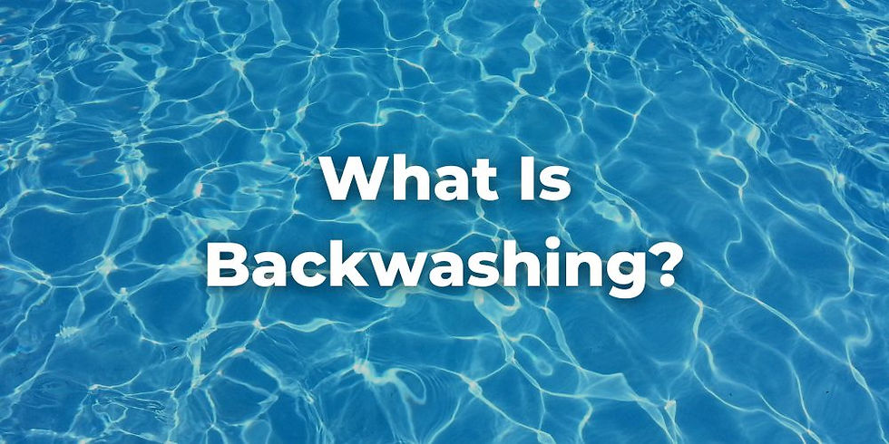 What Is Backwashing?