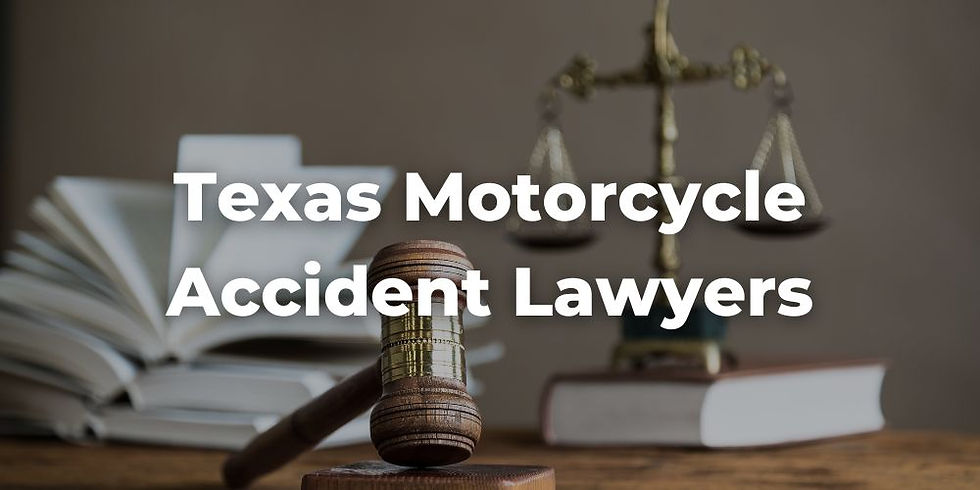 What a Texas Motorcycle Accident Lawyer Can Do for Victims