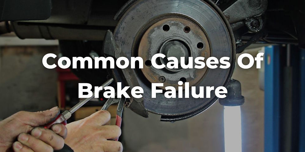 Common Causes of Brake Failure
