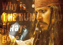 Why is the Rum always Gone?